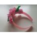 Famózna čelenka pre princeznú - Lovely Made Things (ružová/zelená) - AMS1123