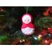 Vianočné ozdoby na stromček - Lovely Made Things (červená/biela/sivá) - AMS1128