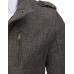 DS pánsky kabát (sivá) - AM13837