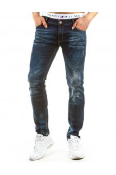DS pánske džínsy (granátová) - AM8140