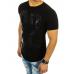 DS pánske tričko s krátkym rukávom (čierna) - AM10749