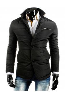 Pánska zateplená bunda (čierna) - AM2659