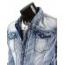 Jeans pánska bunda (nebesky modrá) - AM5684